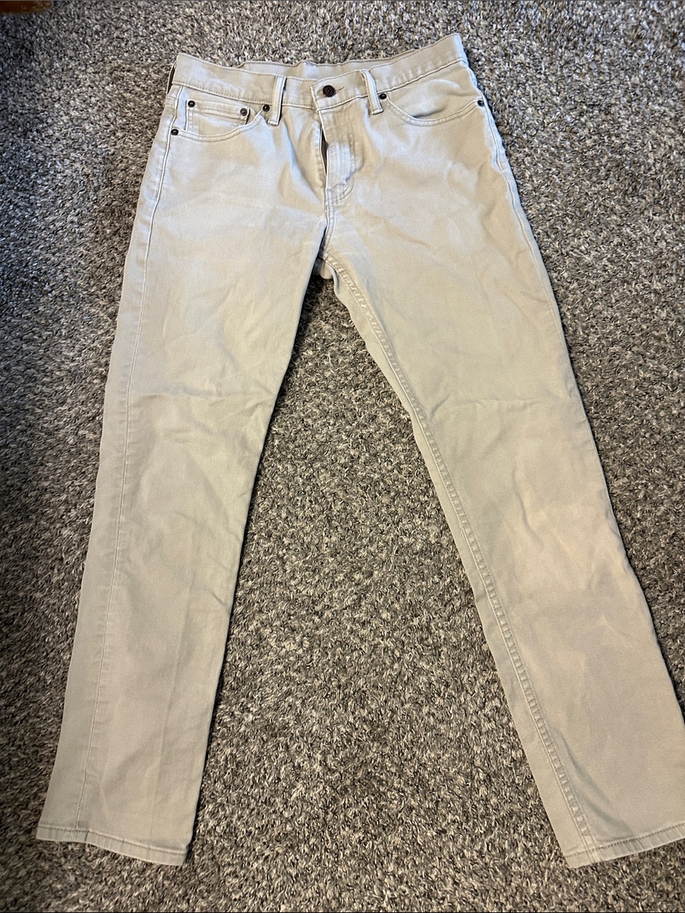Levi's Light Beige Corduroy Pants